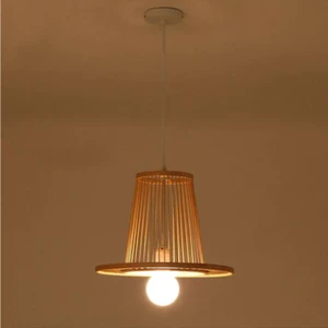 Vietnam Woven Bamboo Chandeliers Pendant Lights Indoor Wall Lamps Handmade Eco-friendly Coastal Japanese Design Luxury Home