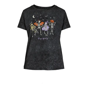 Summer Season Printed Casual Women's Plus Size T Shirts Customized Design Fashionable Slim Fit O Neck T Shirts For Women