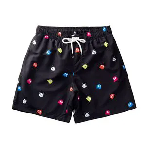 Hot Style Swimming Trunks Beach Trunks Male and Plus Size Temperature-sensitive Men's Shorts Print Casual Spandex Streetwear Men