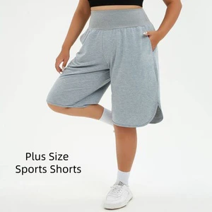 Women's Light Weight Stretchy Sporty Shorts High Waist for Girl Plus Size for Gym Workout Yoga Running Causal Loose Quick Dry