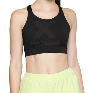 Women's Yoga Tops-Breathable Simple Design Customizable Colors & Sizes High Quality Spandex/Nylon Fitness Wear Front Logo Option