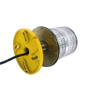 Heliport Edge Light Frangible Coupling Green/White LED ICAO Perimeter Lighting Aviation Obstruction Lights IP68 Aluminum Alloy