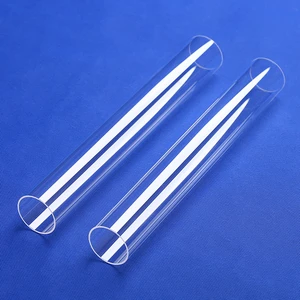 High Borosilicate Glass Tube Factory Low-Priced Custom Lighting Glass High Temperature Resistant