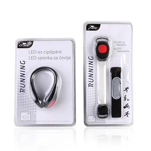 Waterproof LED Safety Light Tie on Shoes and Arms Running Lights for Runner Walking Visibility