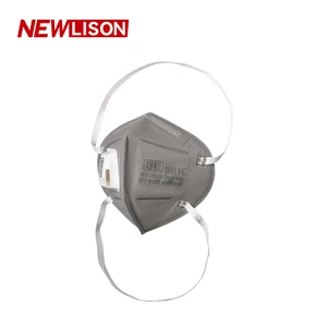 NEWLISON KN95 Foldable Disposable Protective 5 Layers Face Mask Personal Protection Anti Dust Mask