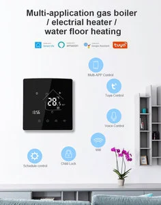 Comfurter Wholesales Oem Floor Underfloor Wifi Tuya Termostato Smart Thermostat With ECO Mode For Lower Heating Bills In Europe