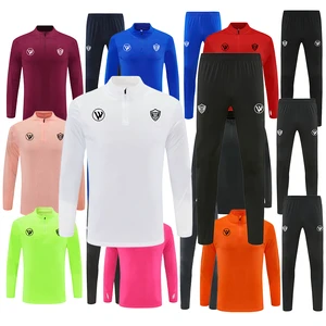 Team Sport Winter Training Clothing Soccer Wear Football Jackets With Pants Soccer Tracksuit Football Tracksuit Set Uniforms