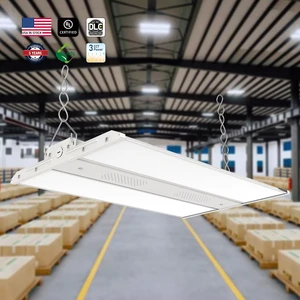 US Stock 60W - 500W Linear Highbays Commercial Industrial Lighting Warehouse Garage Workshop Factory LED Linear High Bay Light