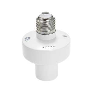 Factory Price Tuya Smart AC85-265V E27 Lamp Socket Voice Control Light Holder with Scheduled Turn On/Off Function PST-WL-LC01