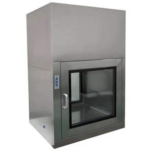 Dynamic New Electronic Interlock Stainless Steel Pass Box Cleanroom Equipment for Air Cleaning