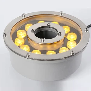 P68 Waterproof Series LED Swimming Pool Lights Stainless Steel Diving Low Voltage 24V Garden Villa Fountain Lights RGB