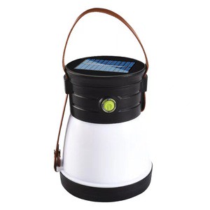 Portable Outdoor Waterproof Solar LED Camping Lantern Rechargeable Hand Emergency Light Flashlights Hiking Tent Lamp