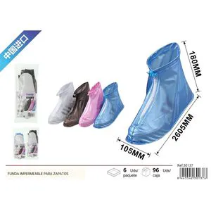 T37-38 Waterproof Safety Shoe Cover Rain Gear