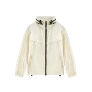 Sun Protection UPF 100 Quick Dry Polyester/Nylon Outdoor Fishing Long Sleeve Hooded Men's Rash Guard Jacket Wholesale Custom