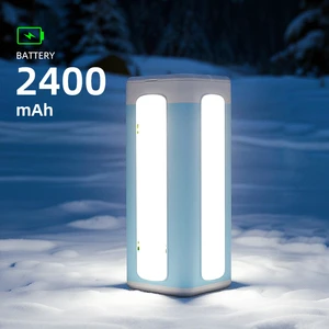 Outdoor LED Emergency Lamp Lithium Battery Rechargeable Led Portable Emergency Light with 2400mah Lithium Battery