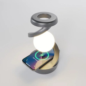 Floating LED Night Light RGB Rotating Wireless Floating Lamp LED Levitating Ball Light in the Air Freely Unique Room Decor Gifts