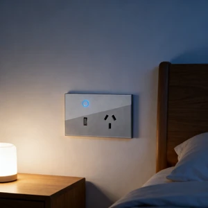Matter Smart Switch Motion Sensor Auto 1 Gang 220V Human Induction Lighting For Hallway And Entrance Area