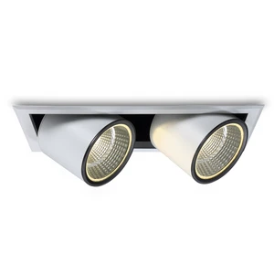 Modern Style 2*12W Cob Aluminum White Led Grille Light