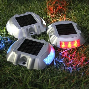 Aluminum Flash Light Run Safety Light Solar Led Beacon