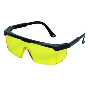 ANSI Z87 Safety Goggles Glasses Impact Resistance Industrial Safety Eyewear Nylon Frame PC Lens UV385 Protection Anti-Scratch