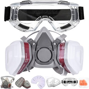 Protective Reusable Safety Goggles Half-face Masks for Shipbuilding Industry