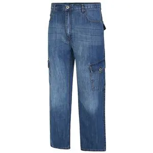Custom Printing Distressed Washed Dark Blue Denim Jeans Pants for Men Stylish Baggy Super Quality OEM Logo Skinny Jeans Pant