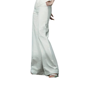 MAYA WIDE LEG PANTS With Top Pants Women High Waist High Quality Polyester Rayon Spandex Fabric Hot-selling Women's Pants 2023