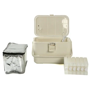 8L Medical Blood Vaccine Ice Cooler Box For Cold Transportation And Medical Vaccine