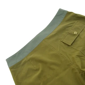 Trendy Panel Men's Beach Shorts Durable Quick-Dry Swim Trunks with Functional Pockets for Surfing & Tropical Vacations