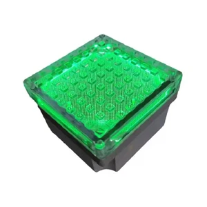 IP 68 LED Solar Landscape Lighting Traffic Road Studs Lights Walkway Brick Paver Light