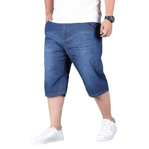 Nay1il Jeans Factory Direct Sales Elastic Loose Size Shorts Summer Season New Shorts Casual Breathable Wear Men's Jeans