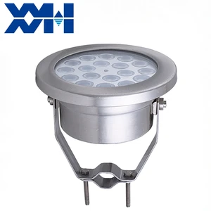 Landscape Ip68 Waterproof 190mm Stainless Steel Musical Dancing Water Outdoor Garden DMX RGB Fountain LED Underwater Pool Light