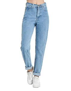 Women's Casual Breathable Stretch Straight Fit Denim Jeans Pants