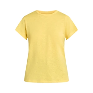 OEM Service Yellow Color Plus Size Stylish Women's Comfortable Premium Quality T Shirts Custom Design Solid T Shirts For Women