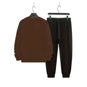 Lightweight Soft Cotton Blend Sweatshirt and Pants Set for Casual Summer Winter Layering