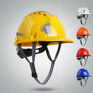 Factory Direct ANSI ABS V-Gard Full Brim Construction Carbon Fiber Hard Hat CE Industrial Protective Safety Helmet for Workers