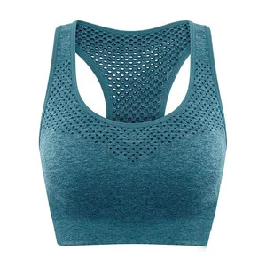 Fashionable Top Selling Women Sports Bra Plus Size High Support Breathable Lightweight Fitness Workout Online Sale