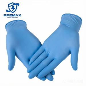Disposable Blue Thickened Nitrile a Protective Household Kitchen Gloves Food Grade Nitrile Gloves