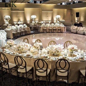 White Dance Floor for Sale Round Dance Floor Banquet Dance Floor