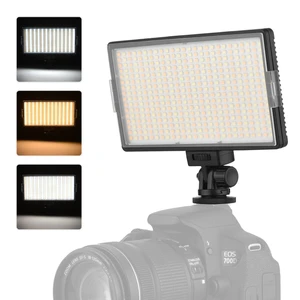 Wholesales LED01 416 LEDs 3600LM Professional Vlogging Photography Video & Photo Studio Light for Canon / Nikon DSLR Cameras