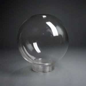Modern Design High Borosilicate Glass Lampshade-High-Temperature Resistant Highly Transparent Light Cover with 1-Year Warranty