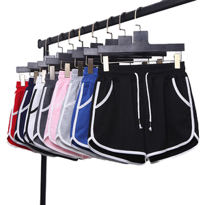 Women's Plus Size 4XL Summer Running Shorts Breathable Elastic Loose Casual Heat-Transfer Printed 240g Worsted Fabric High
