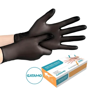 SV017 Disposable Vinyl Gloves Hand Black Food Service Manufacturer Pvc Gloves Powder Free Cleaning Vinyl Gloves