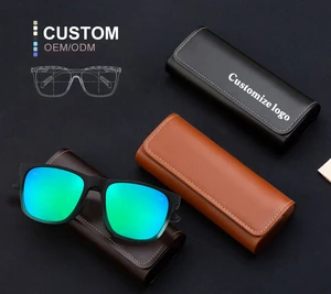 Factory Newest 2025 Bamboo Sunglass Unisex Eco Friendly Laser Custom Logo Polarized Retro Bamboo Wooden Men Sunglasses