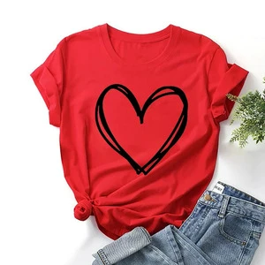 High Quality Customized Women's T-shirt Unisex Graphic Cotton T -Shirt Plus Size Oversized T -shirt Dresses for Women