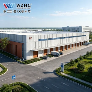 Prefabricated Cold Chain Insulated Seafood Freezing Depot Steel Structure Warehouse Supplier Custom Rigid