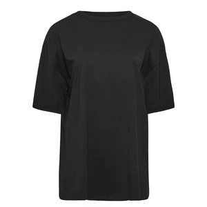 Long Sleeve Casual Summer Women Oversized Plus Size Loose Fit T-Shirt 100% Cotton Canvas Breathable Heavyweight