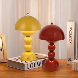 Modern Nordic Dome Touch Control Dimmable LED Table Lamp-Bedroom/Wedding/Desk/Offices Use Ever-Bright Ambient Light