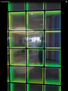 Interactive Selfie Magnetic LED Dance Floor with Steel Panels 450x450 for Wedding Party Active Game Mirror Dancing Floor