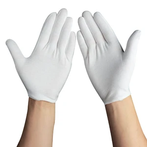 Industrial Wholesale Safety Gloves Pure Cotton Anti-Fingerprint Gloves for Working and Packaging Customizable Safety Gear